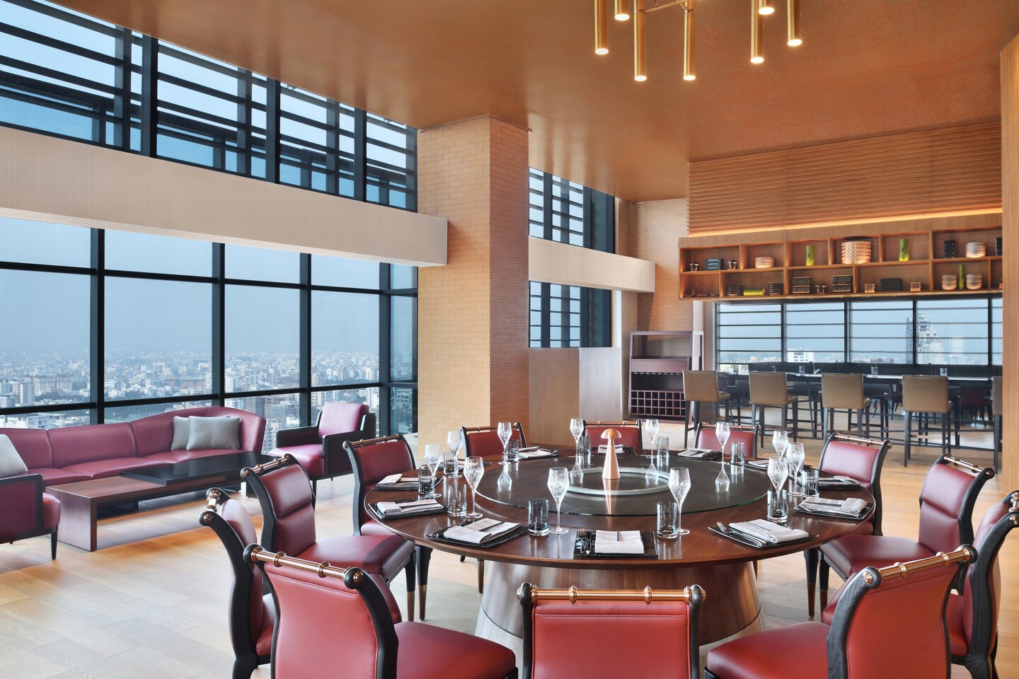 Meubles de hall de l'h&ocirc;tel