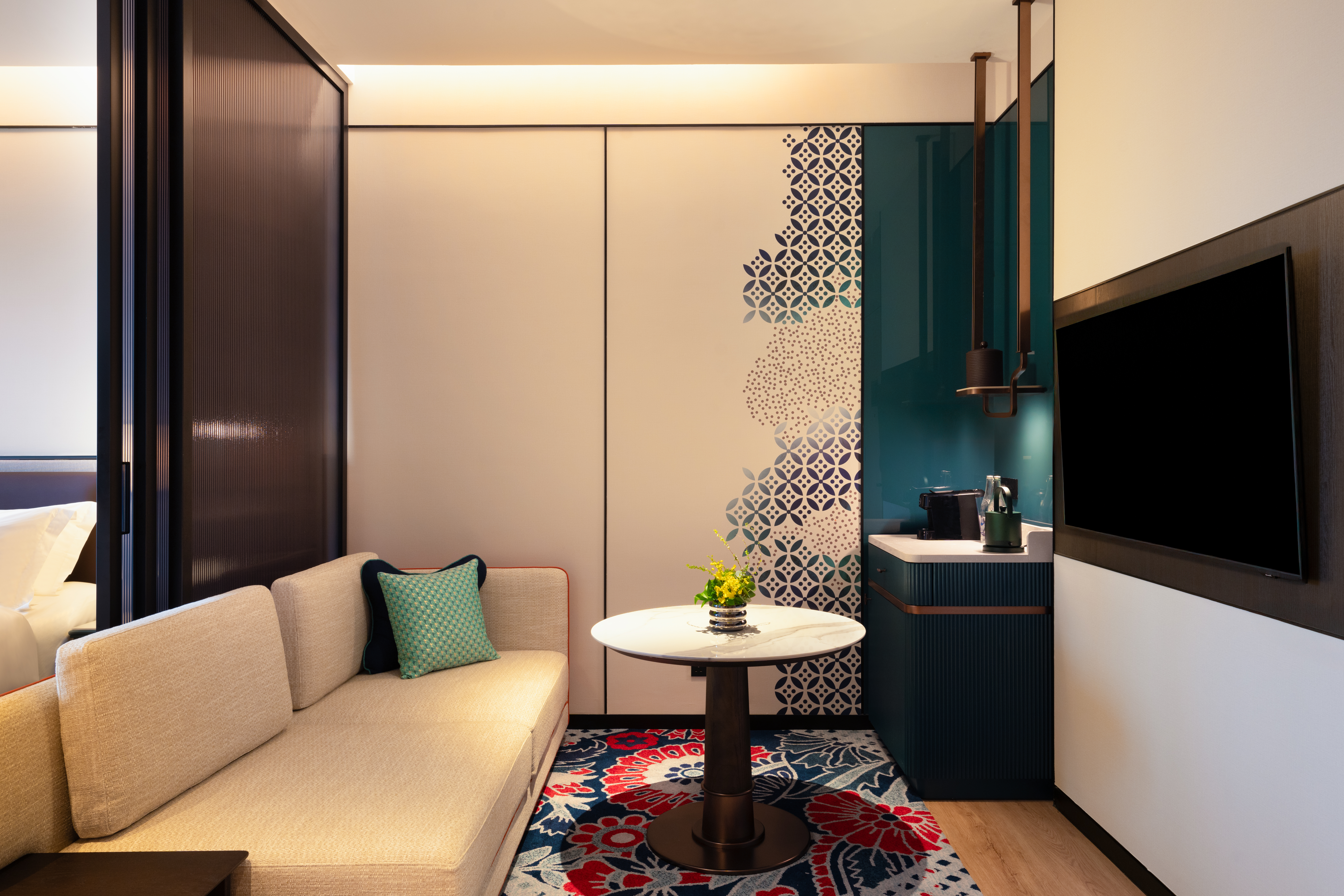 Usine de meubles d'accueil