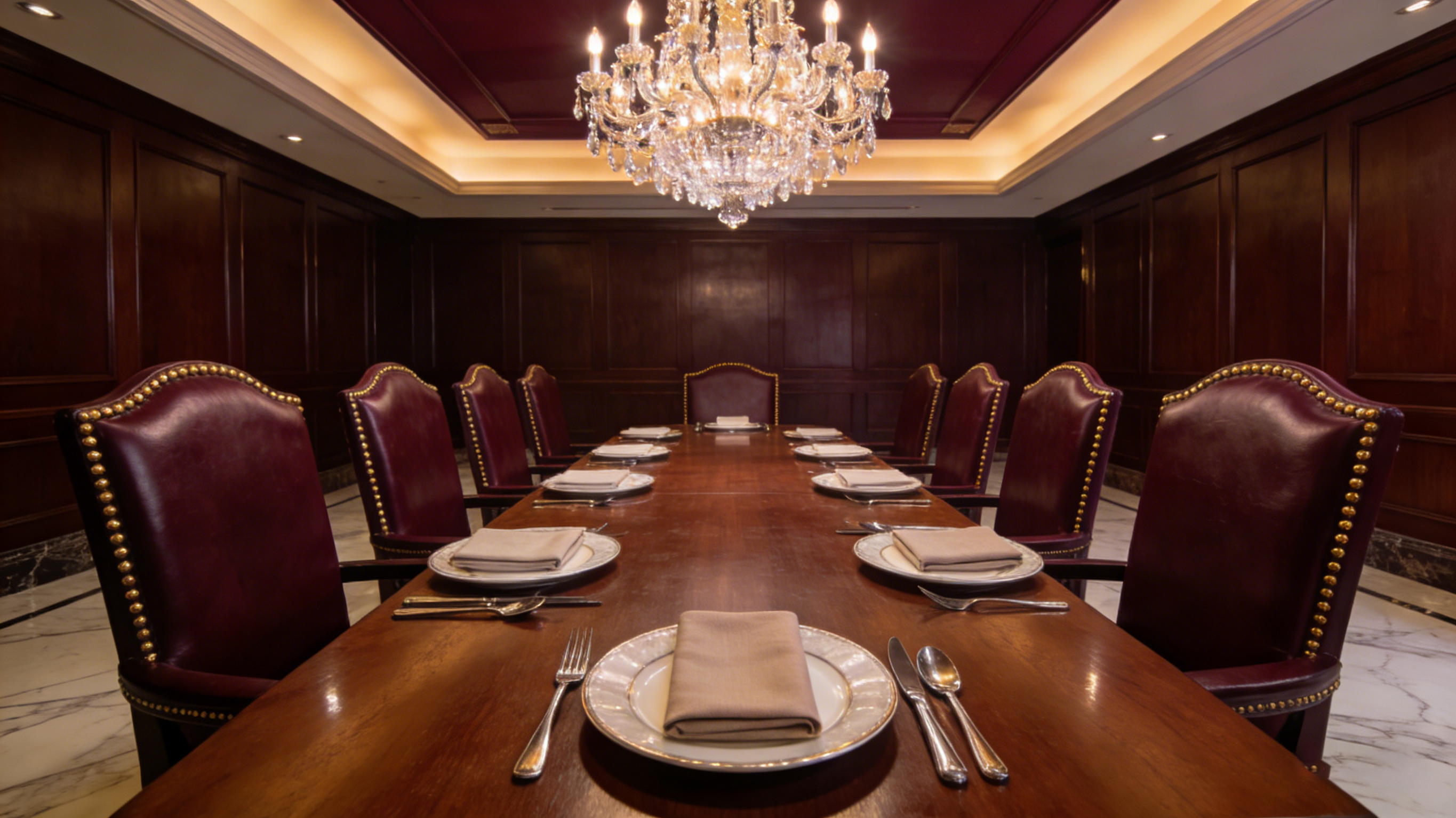 Mobilier de restaurant 5 &eacute;toiles