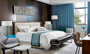 Meubles de chambre à coucher de style hôtel moderne