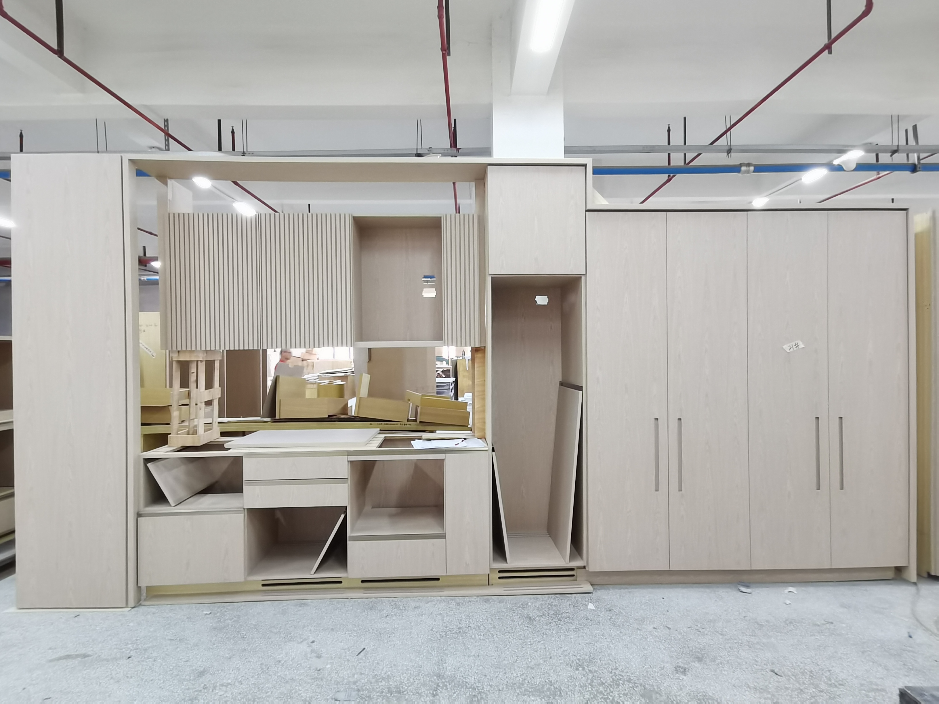 Meubles de la zone publique de l'h&ocirc;tel