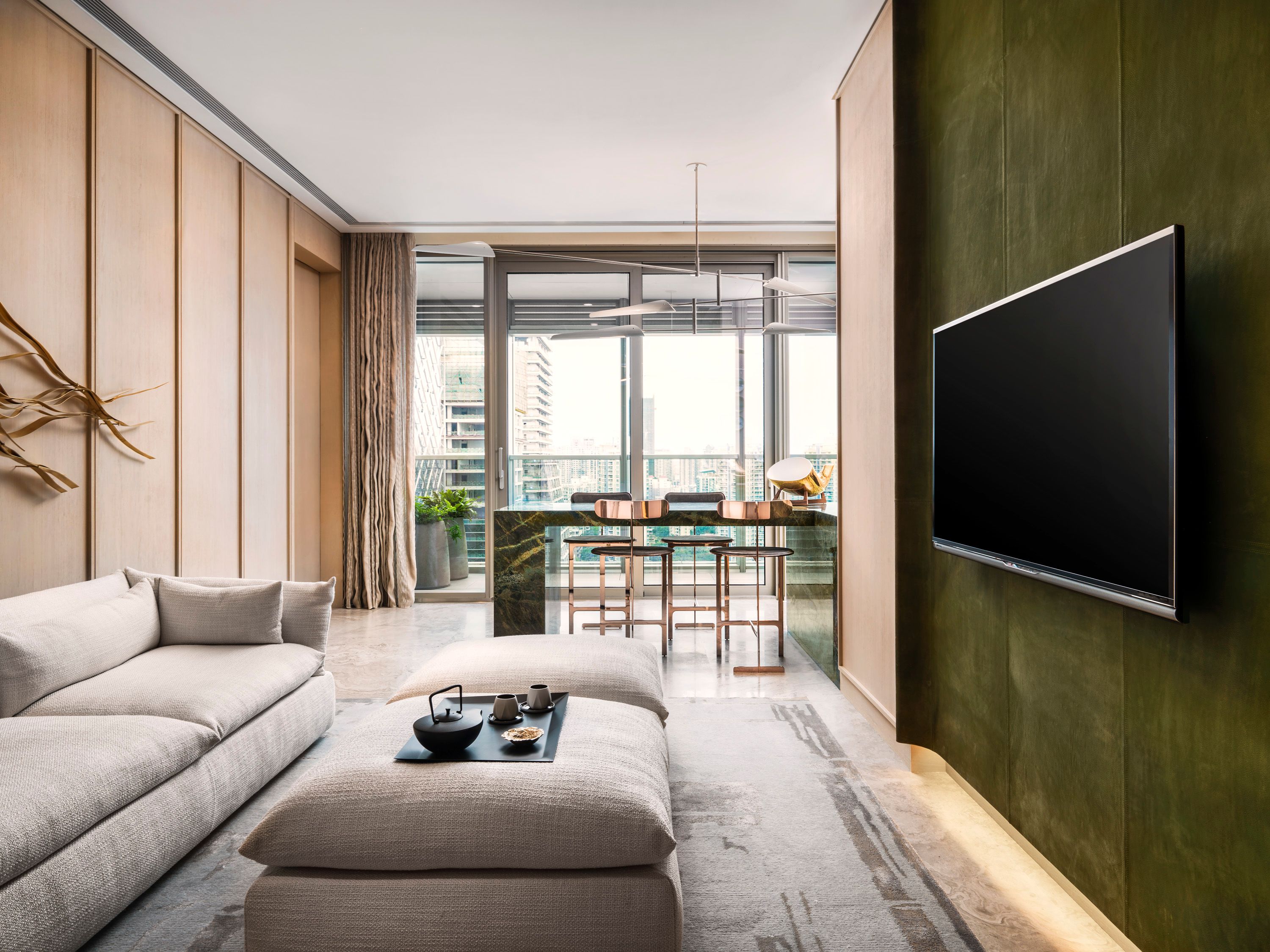 Meubles d'accueil en Chine