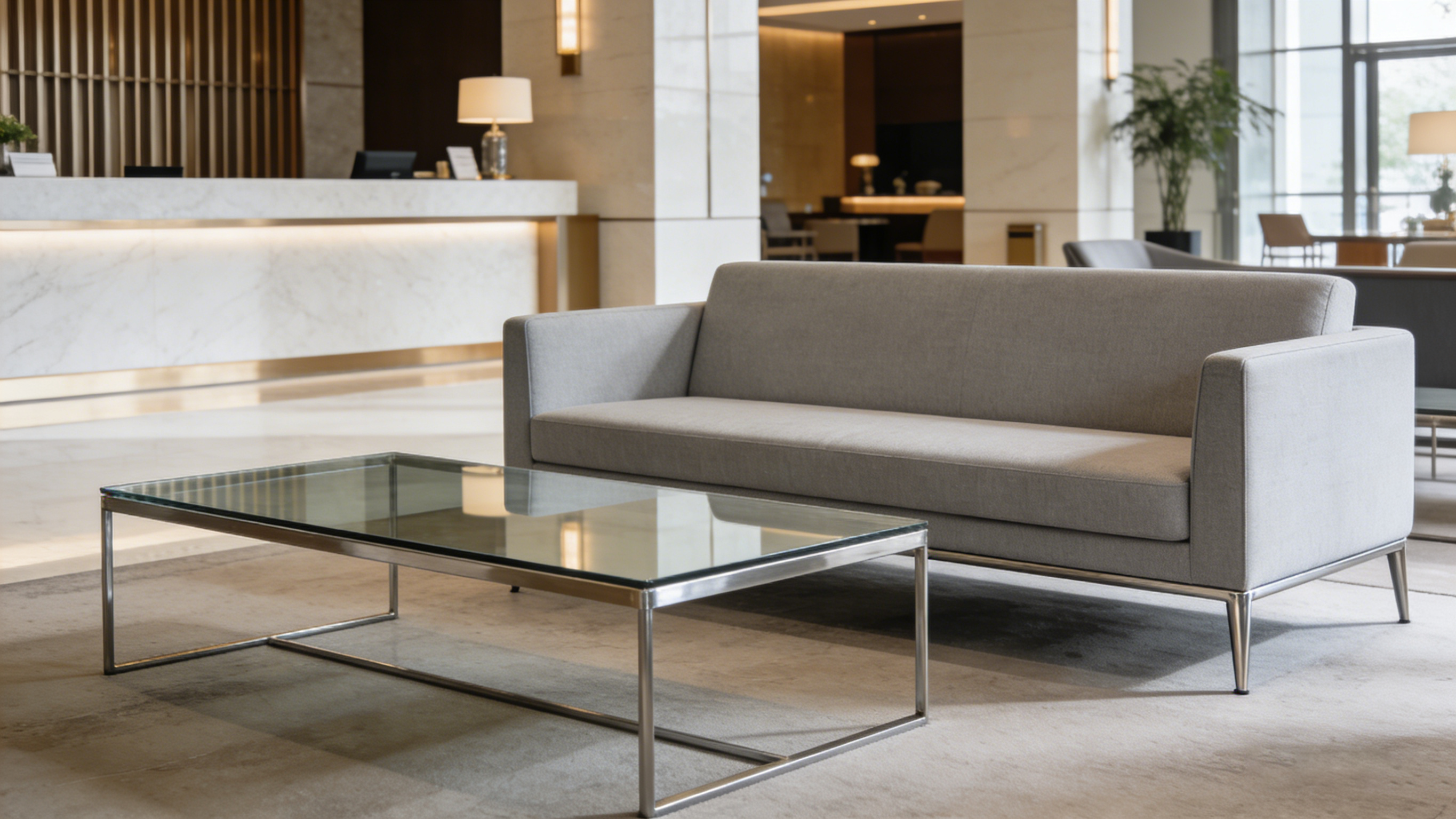 Meubles de hall d'h&ocirc;tel