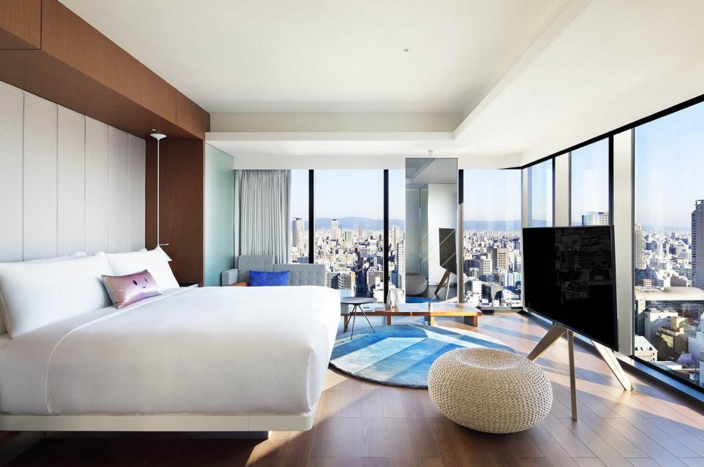 La chambre à coucher moderne de tête de lit de Holiday Inn Express de Chine place des meubles d'hôtel d'hospitalité