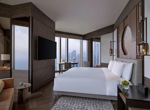 La Chine a personnalisé le dernier ensemble de meubles de chambre à coucher d'hôtel de tête de lit