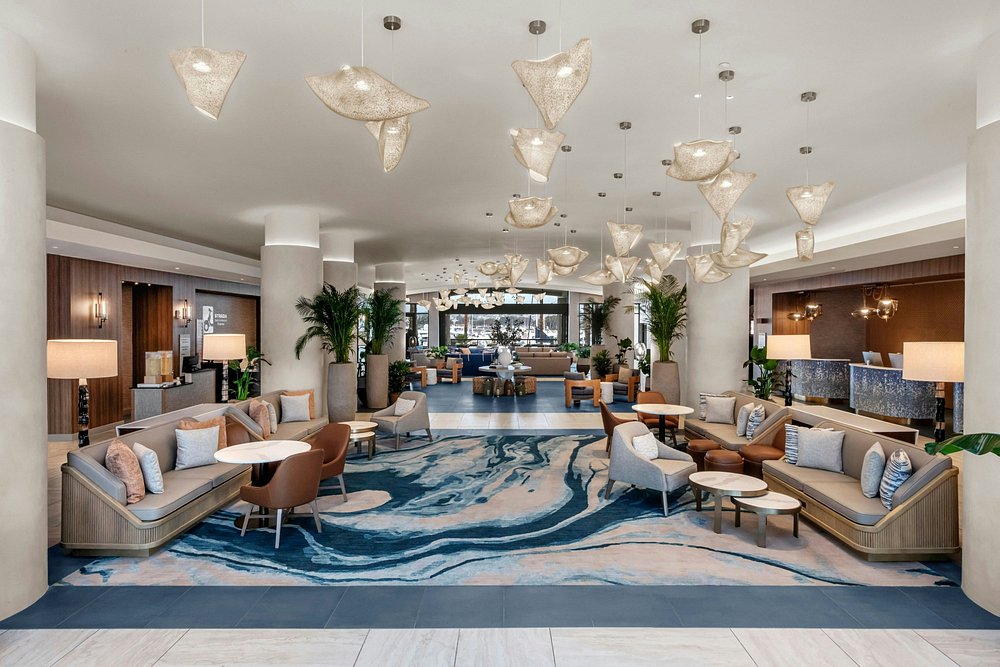 meubles de hall d'h&ocirc;tel sur mesure