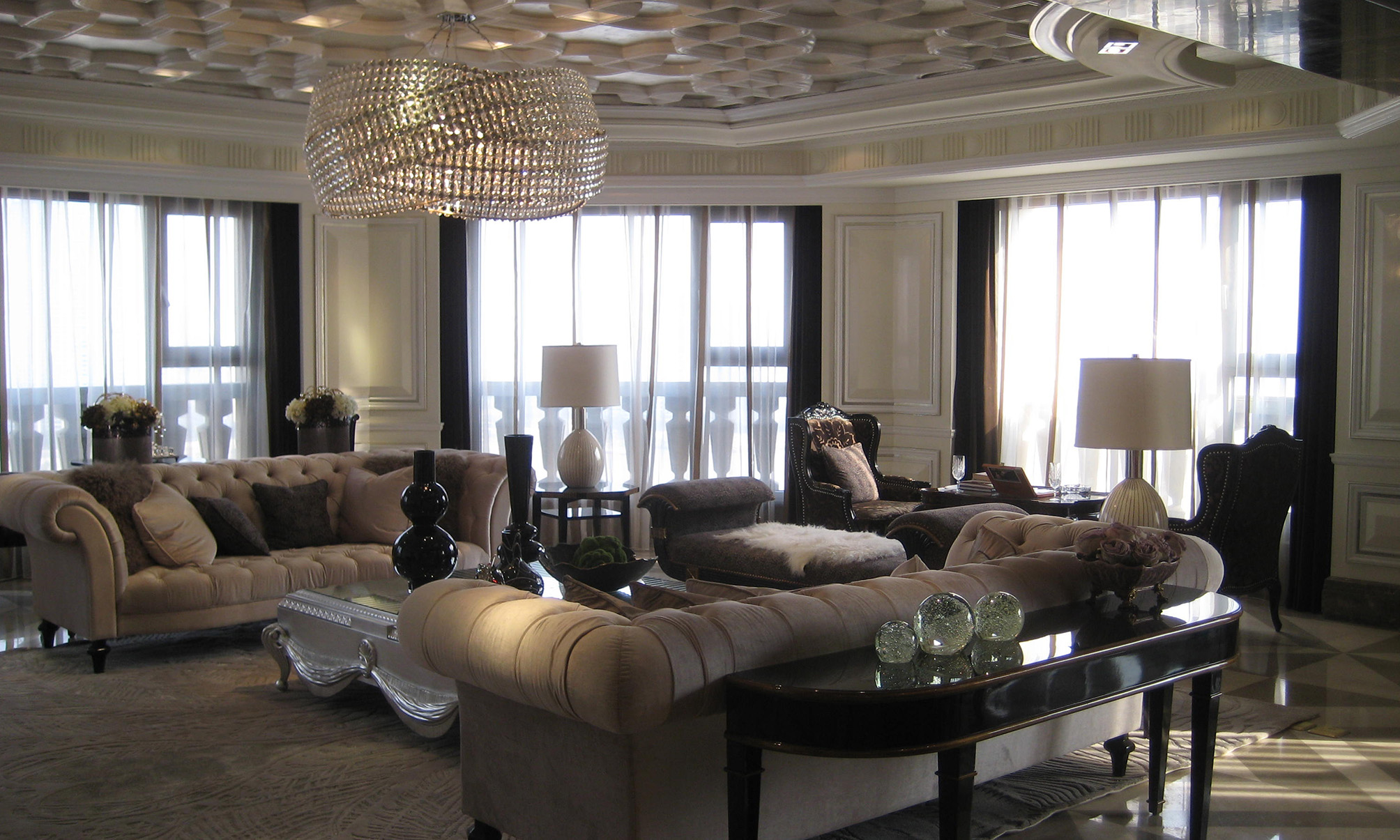 Mobilier d'h&ocirc;tel de luxe