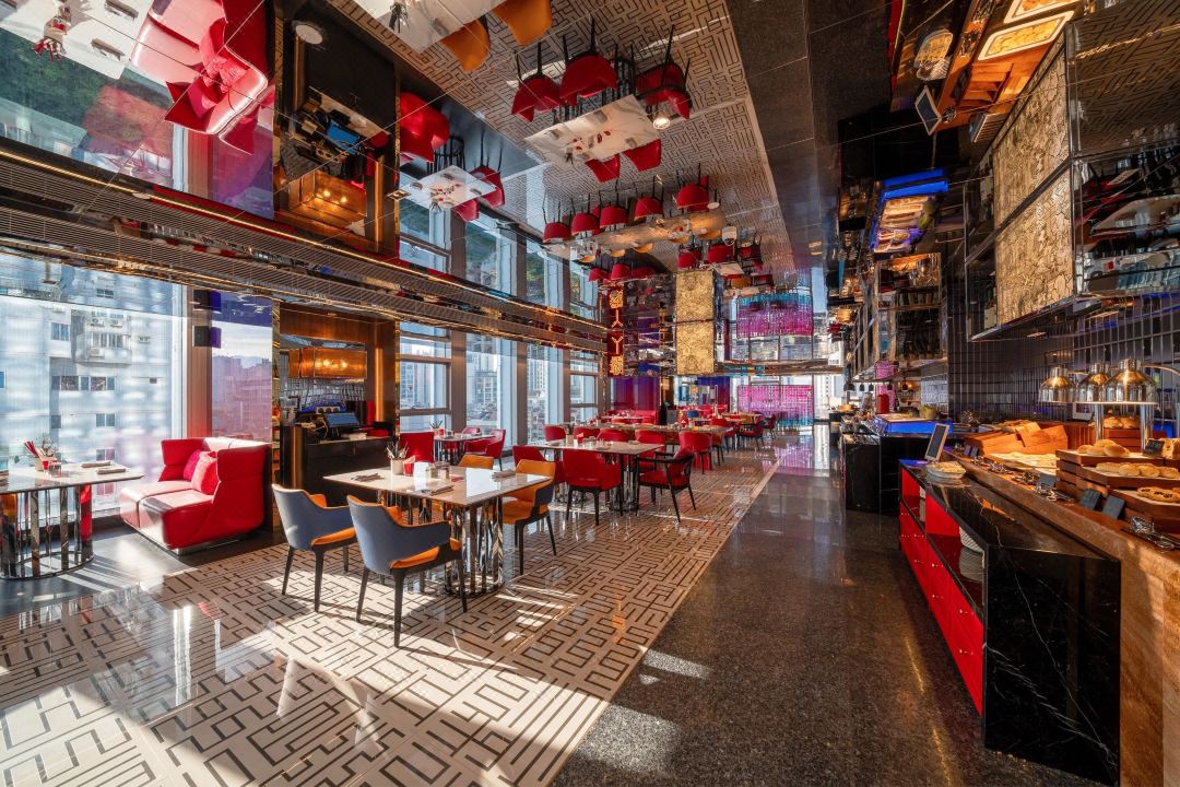 Meubles de restaurant pour l'hôtel Fuzhou ME