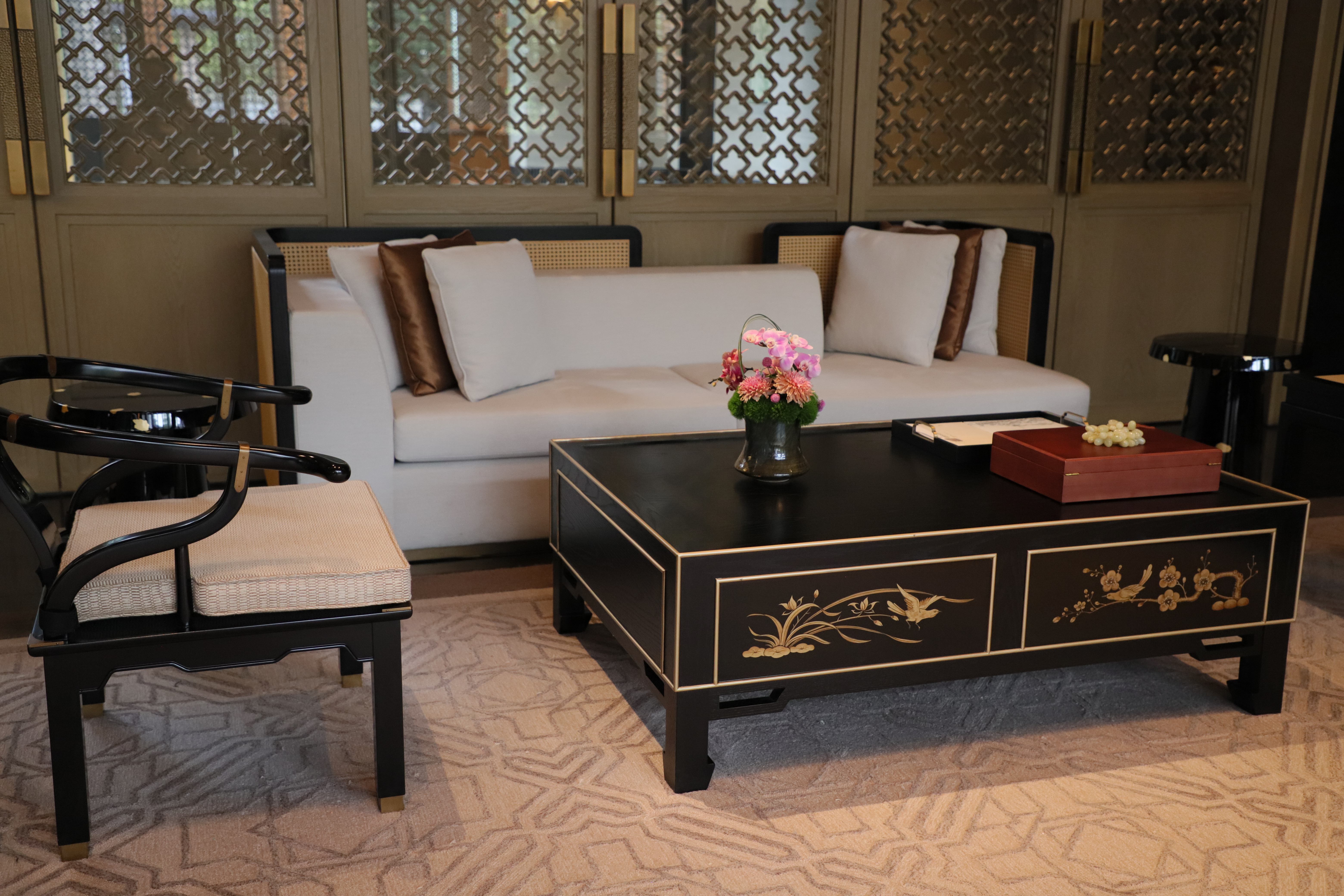 Mobilier d'espace public pour le MGM Grand Hotel, Zhuhai Zhengfang Xiangshan Guest House