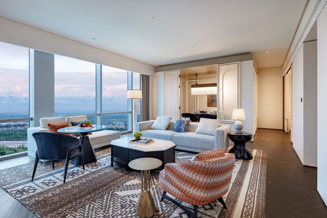 Mobilier de chambre pour l'InterContinental Yining Xinjiang Hemei Resort