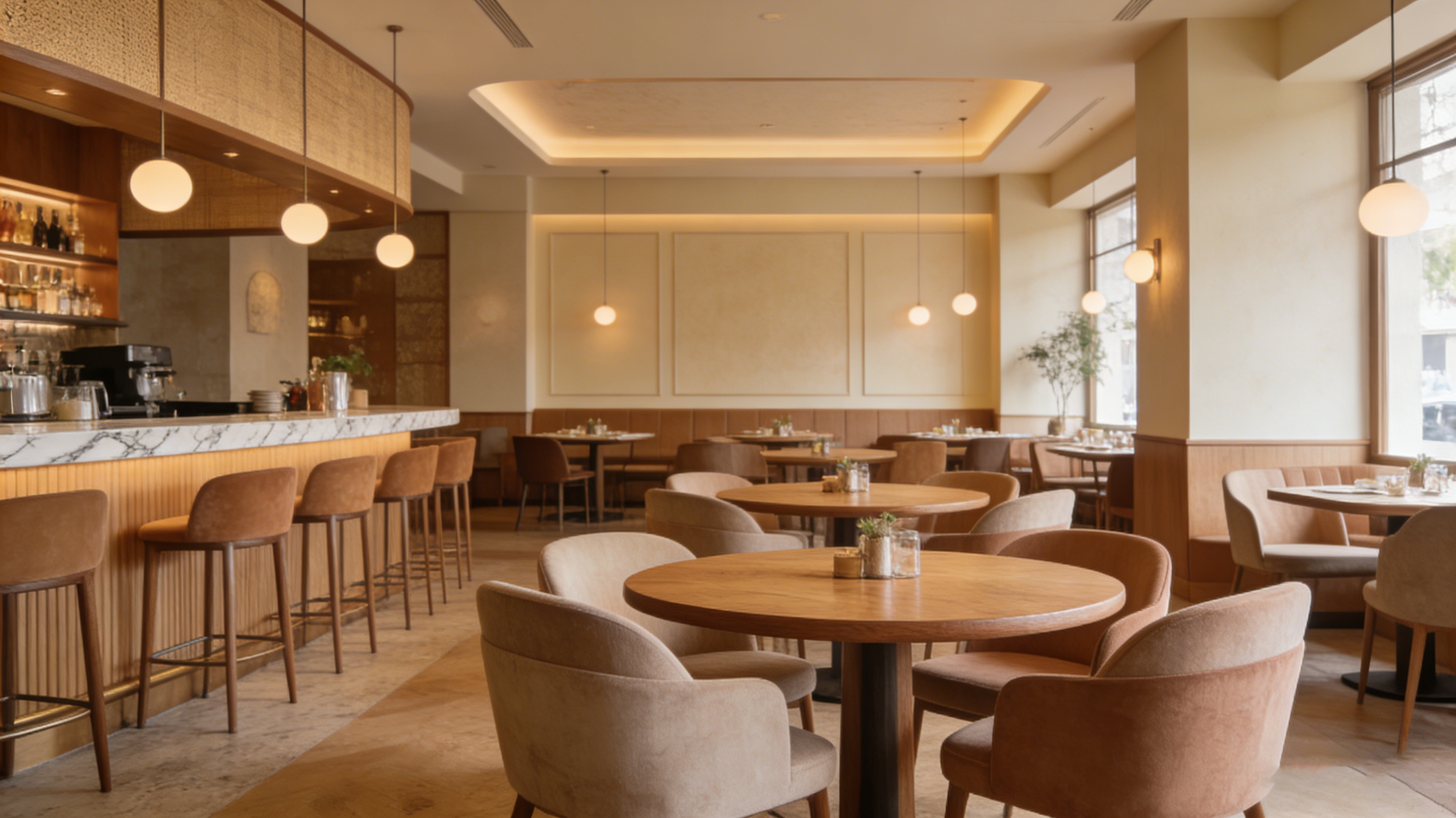 Mobilier de restaurant 5 &eacute;toiles