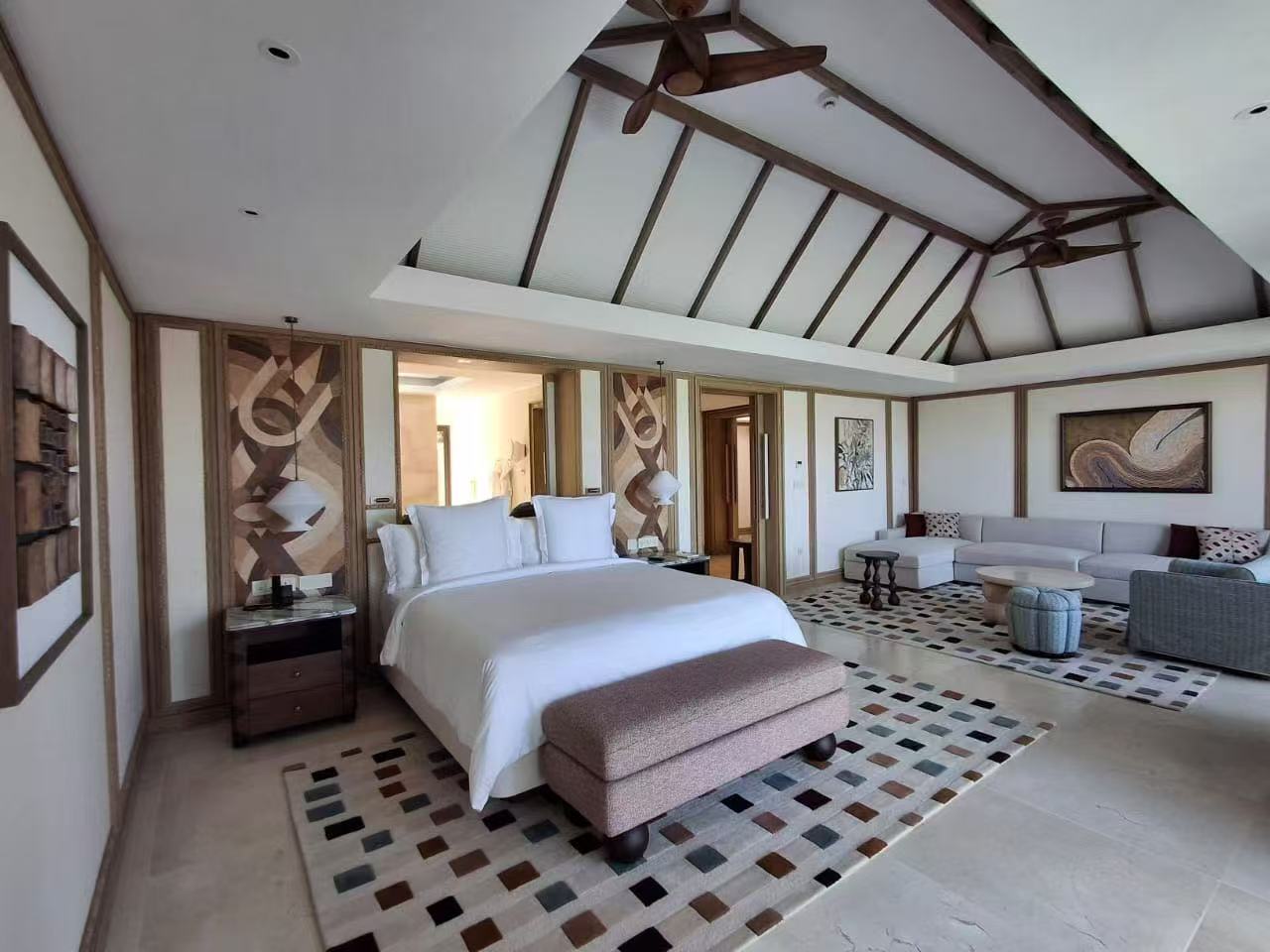 Mobilier de chambre pour Four Seasons Resort Ile Maurice