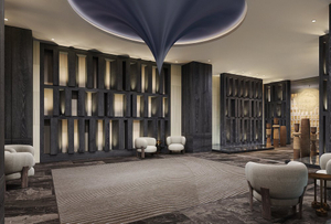 Mobilier pour espaces publics pour l’hôtel JW Marriott Japon