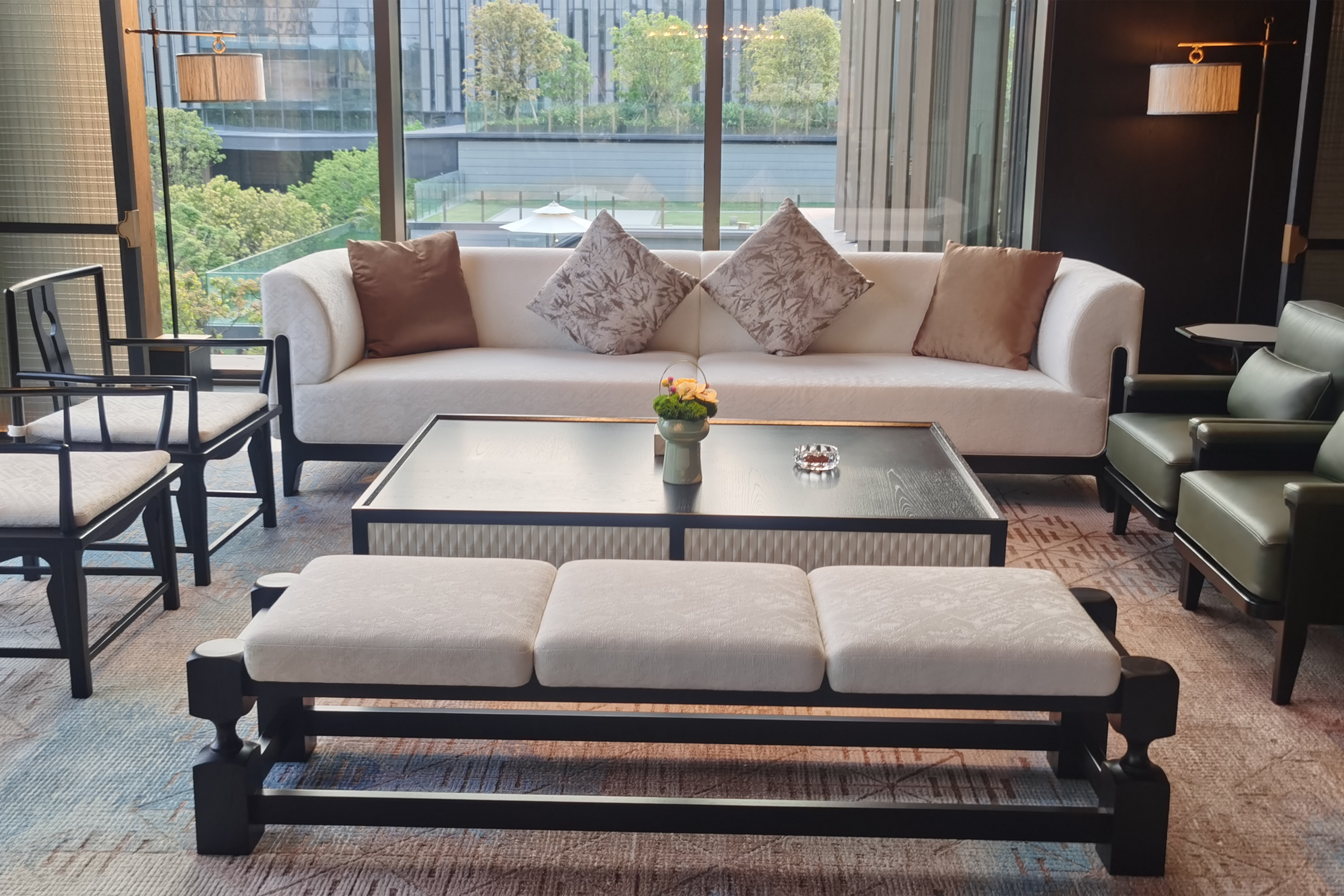 Meubles de restaurant pour MGM Grand Hotel, Zhuhai Zhengfang Xiangshan Guest Hotel